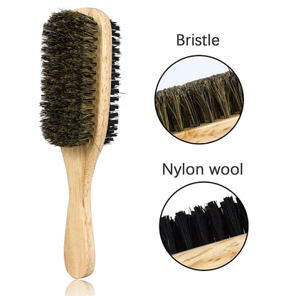 Eco-Friendly Boar Bristle Shaving Brush for Men