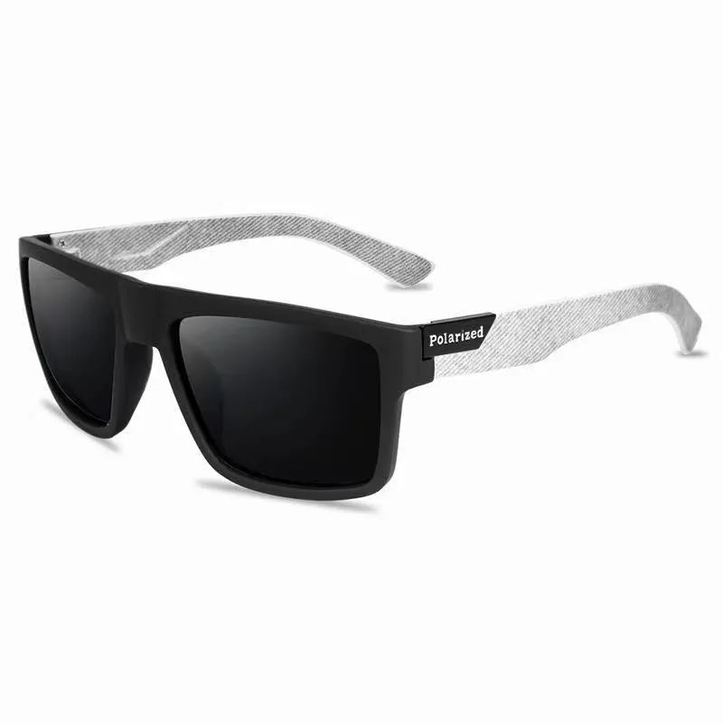 Klassische quadratische UV400-polarisierte Strandsonnenbrille für Herren