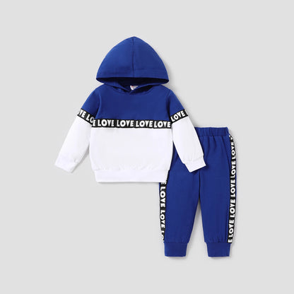 Cute Baby Spring/Autumn Sports Suit with Hat