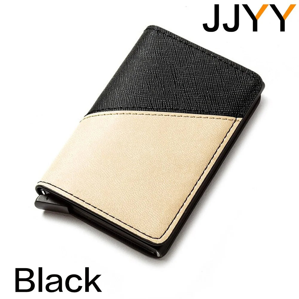 RFID Blocking Smart Leather Wallet