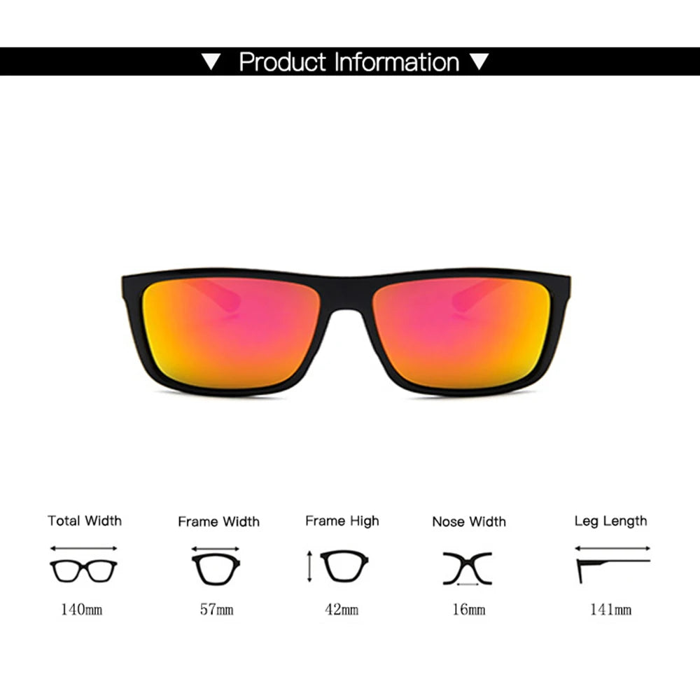 Unisex-Sonnenbrille zum Angeln