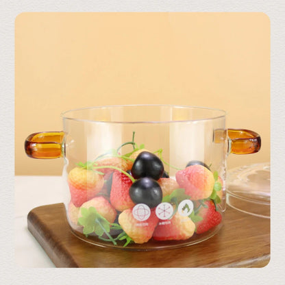 Kochtopf aus Glas – hohe Kapazität