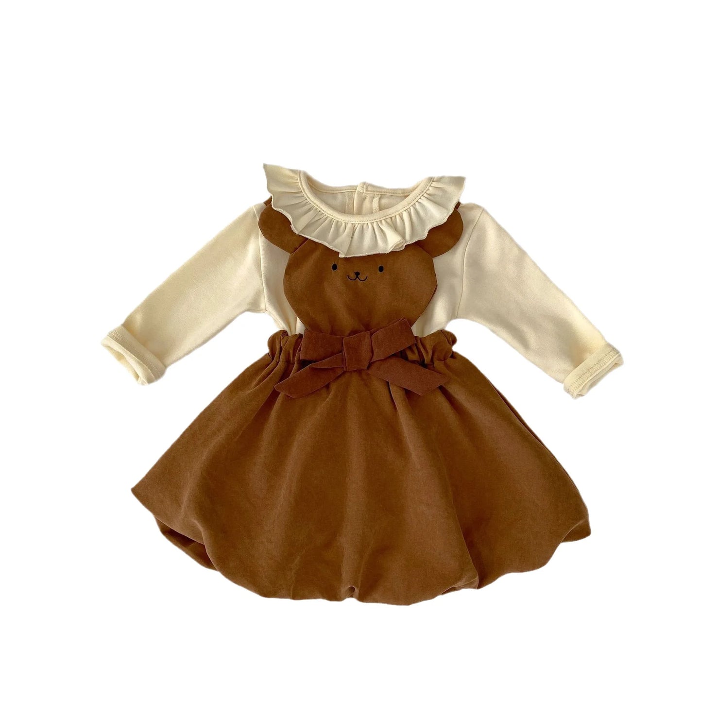 Autumn Baby Fashion Cuttlefish Ruffle Set