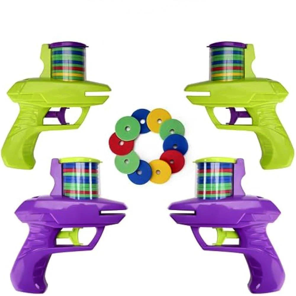 Kids Foam Disc Launcher Gun