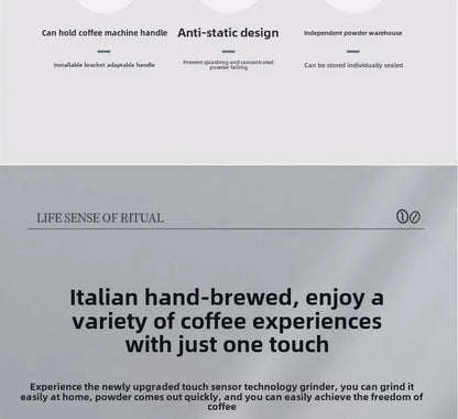 Elektrische Kaffeemühle mit Kegelmahlwerk