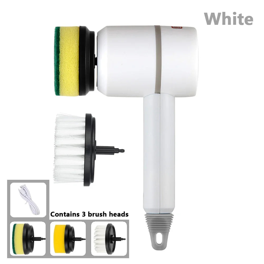 USB Rechargeable Automatic Wireless Electric Cleaning Brush