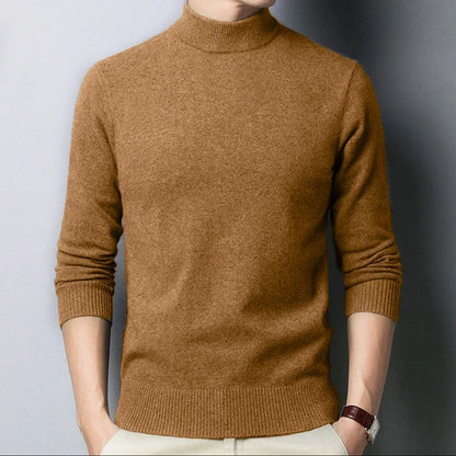 Men's Knitted Turtleneck Sweater