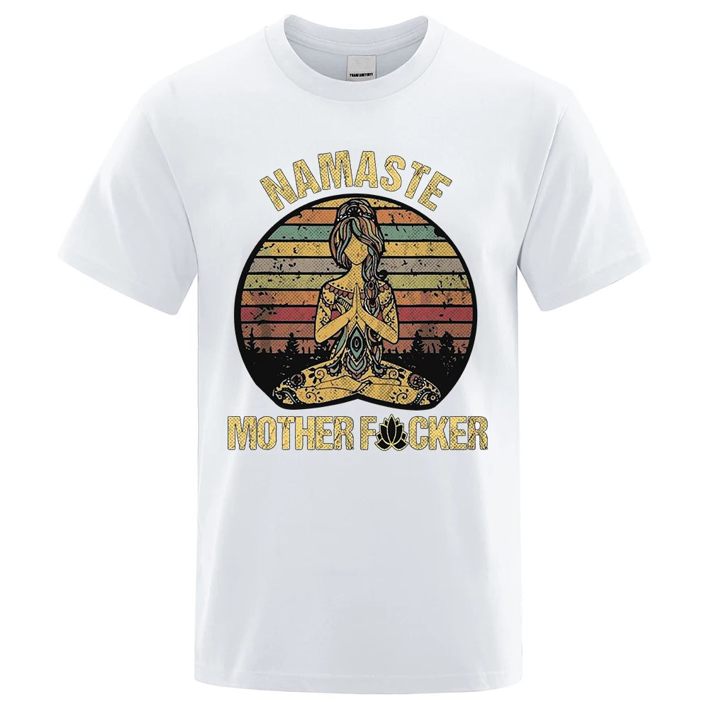 Namaste Mother Lustiges explizites T-Shirt