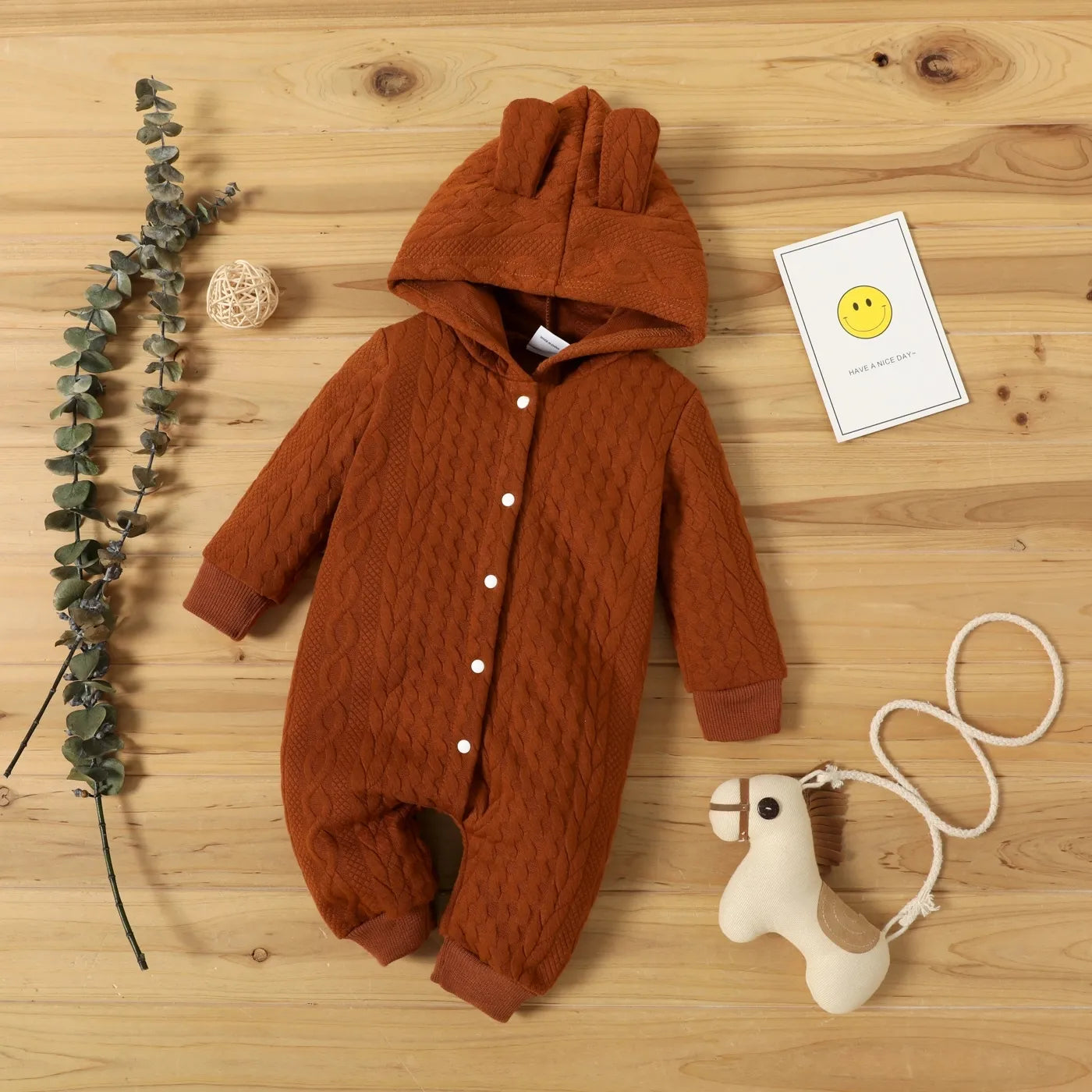 Autumn Winter Baby Romper Boys Girls