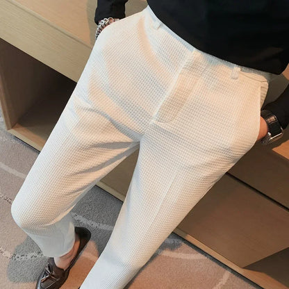 Men's Waffle Dress Pants