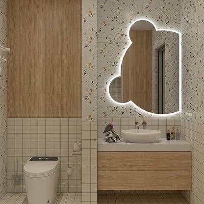 Niedliche Bären-Toilettenspiegelleuchte