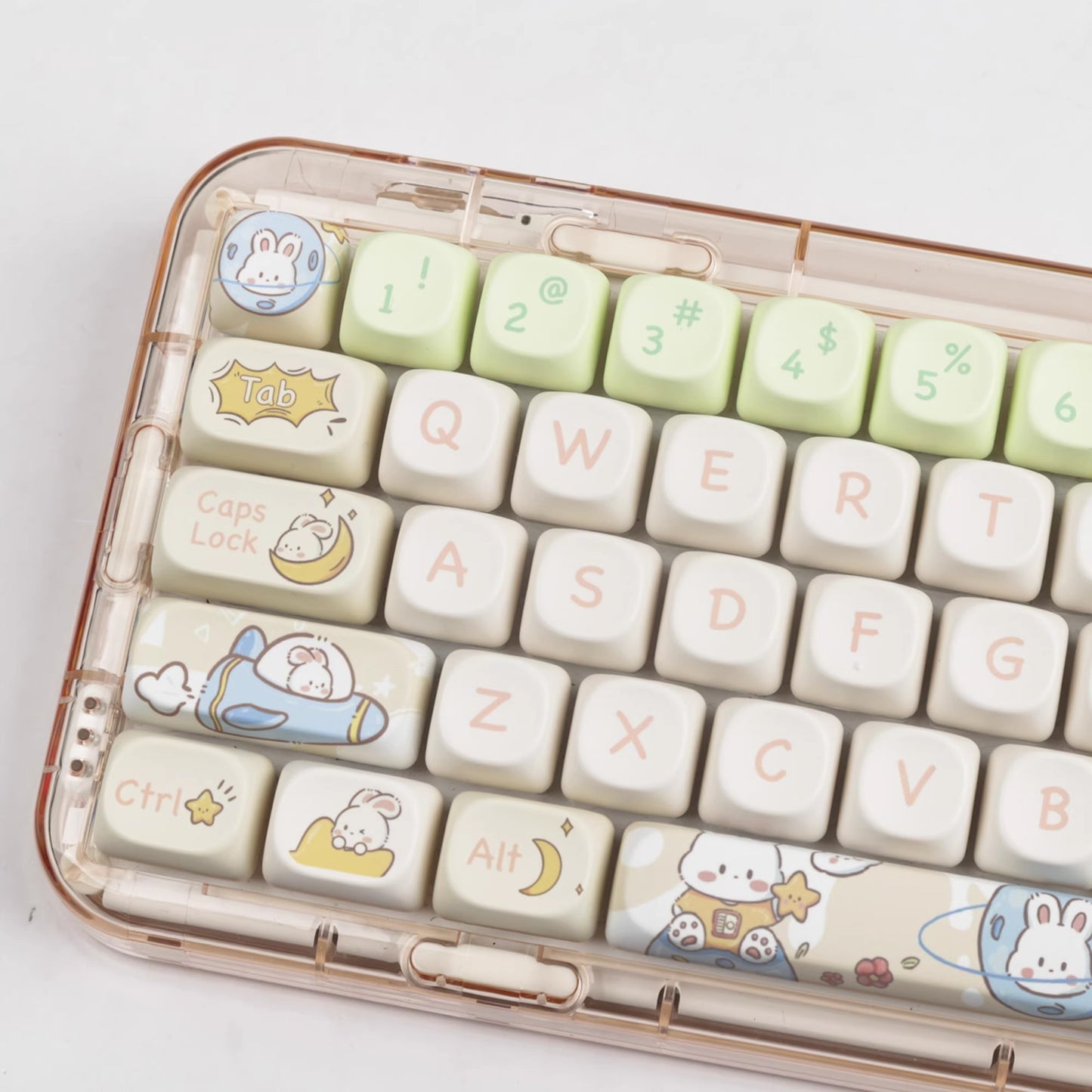 MAC Keycaps - Space Rabbit Theme 🐇