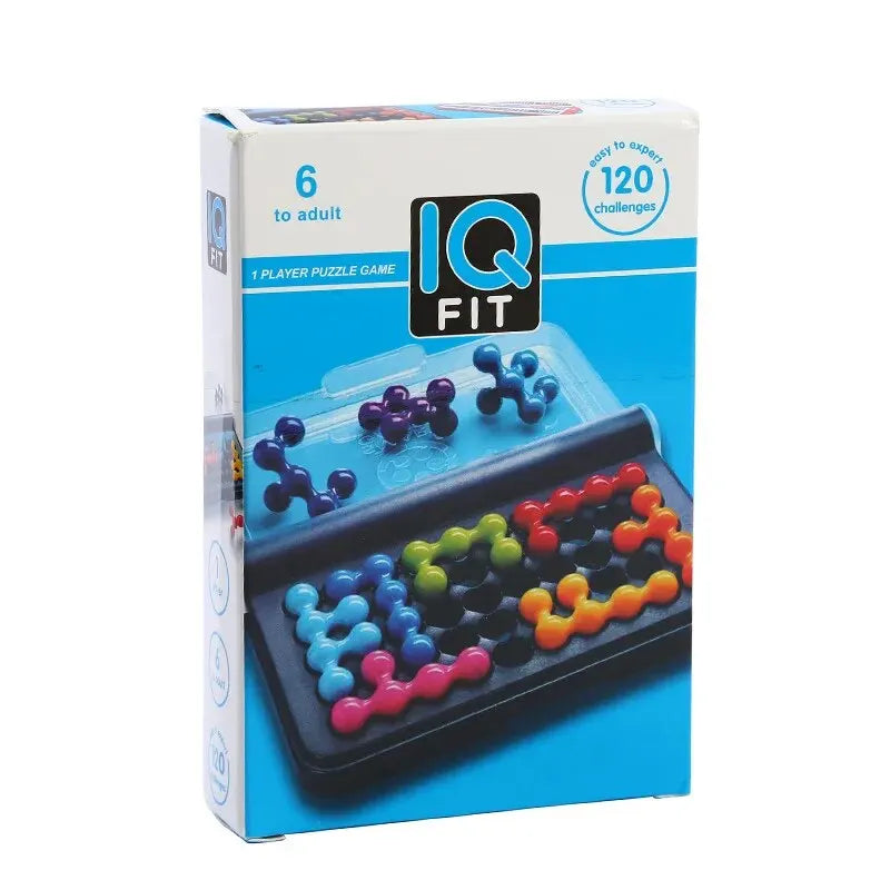 120-Challenge 3D IQ Puzzle Game