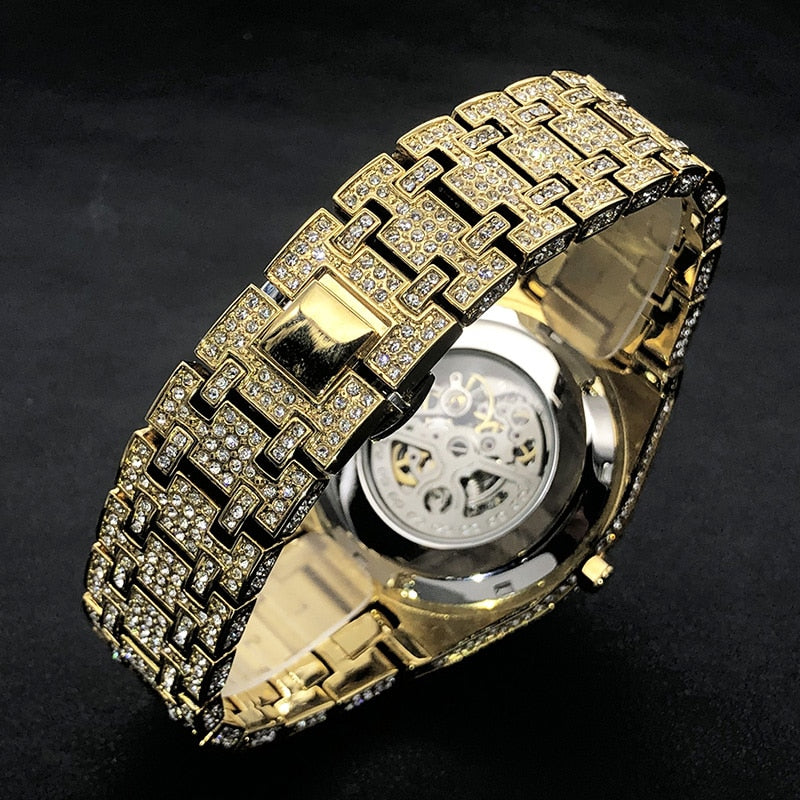 Luxury Hip Hop Tourbillon Watch