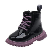 Colorful Lace-Up Toddler Boots
