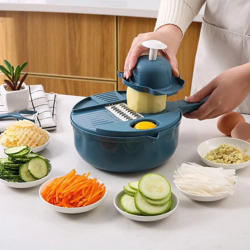 Colorful Manual Shred Grater Set