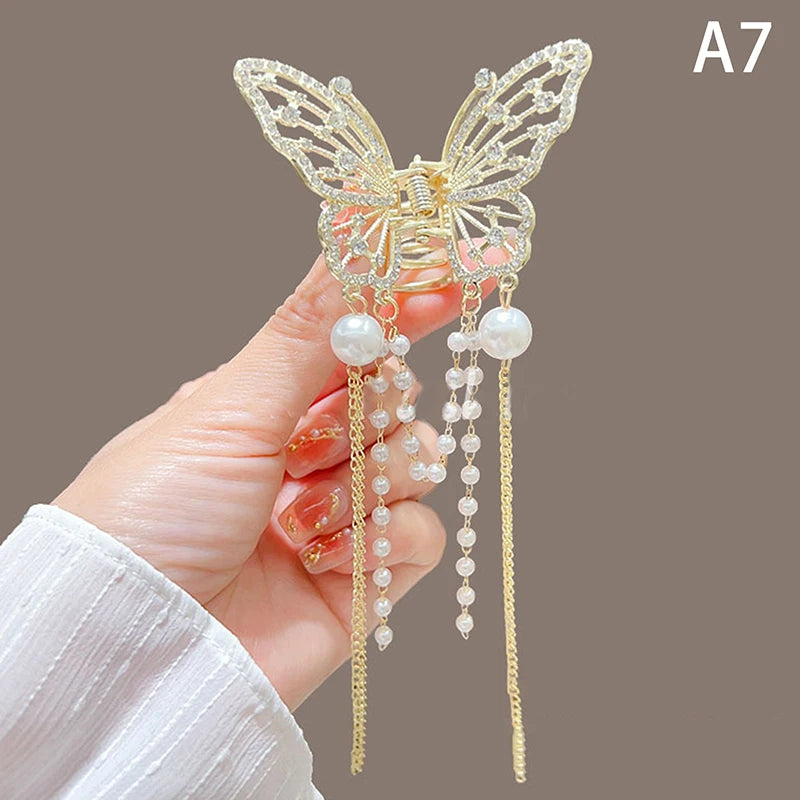 Chinese Style Tassel Hair Clip Set
