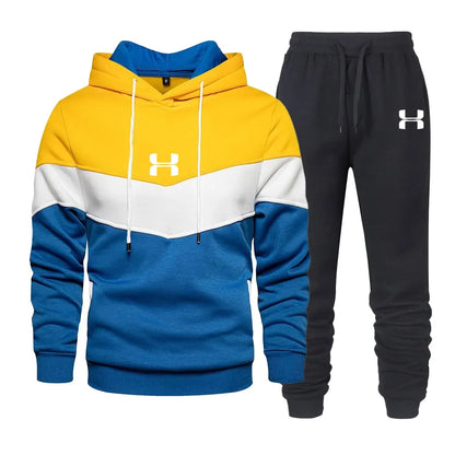 Men's Hoodies Print Tracksuit