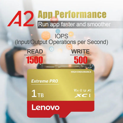 Carte mémoire Lenovo SD High Speed ​​Storage à usage polyvalent