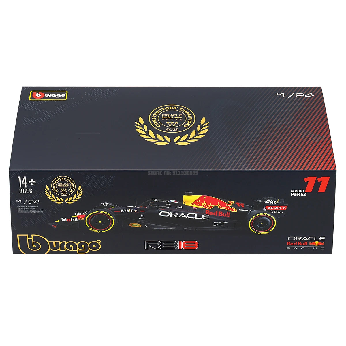 Mercedes-AMG F1 W14 2023 #44 Hamilton #63 George Red Bull RB18 Alloy Formula One Die-Cast Car Model