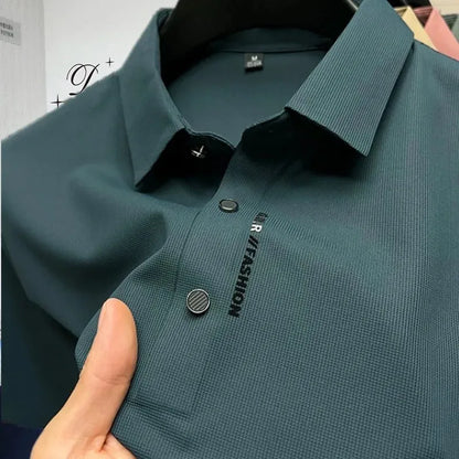 Solides, atmungsaktives Business-Casual-Poloshirt für den Sommer