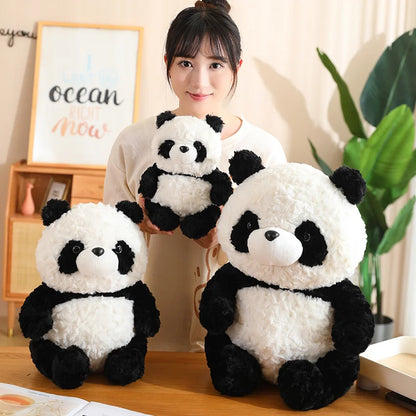 Oreiller en peluche panda mignon