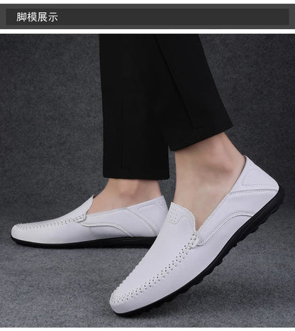 Men Handmade  Breathable Loafers