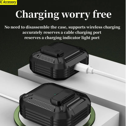 Étui de sécurité pour AirPods avec verrouillage de camouflage