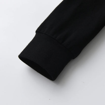 Krone farblich passender 2-teiliger Herbst-Jungen-Langarm-Pullover-Babyanzug