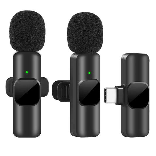 Microphone Lavalier sans fil - Mini micro portable