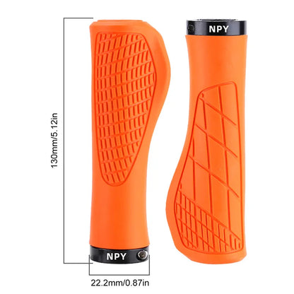 Lock-On Mountain Bike Grips with Soft Rubber