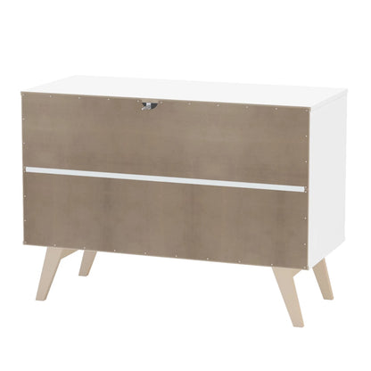 White Finish Zafra 39-Inch Sideboard