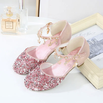 Pearl Bowknot Princess Sandals for Girls