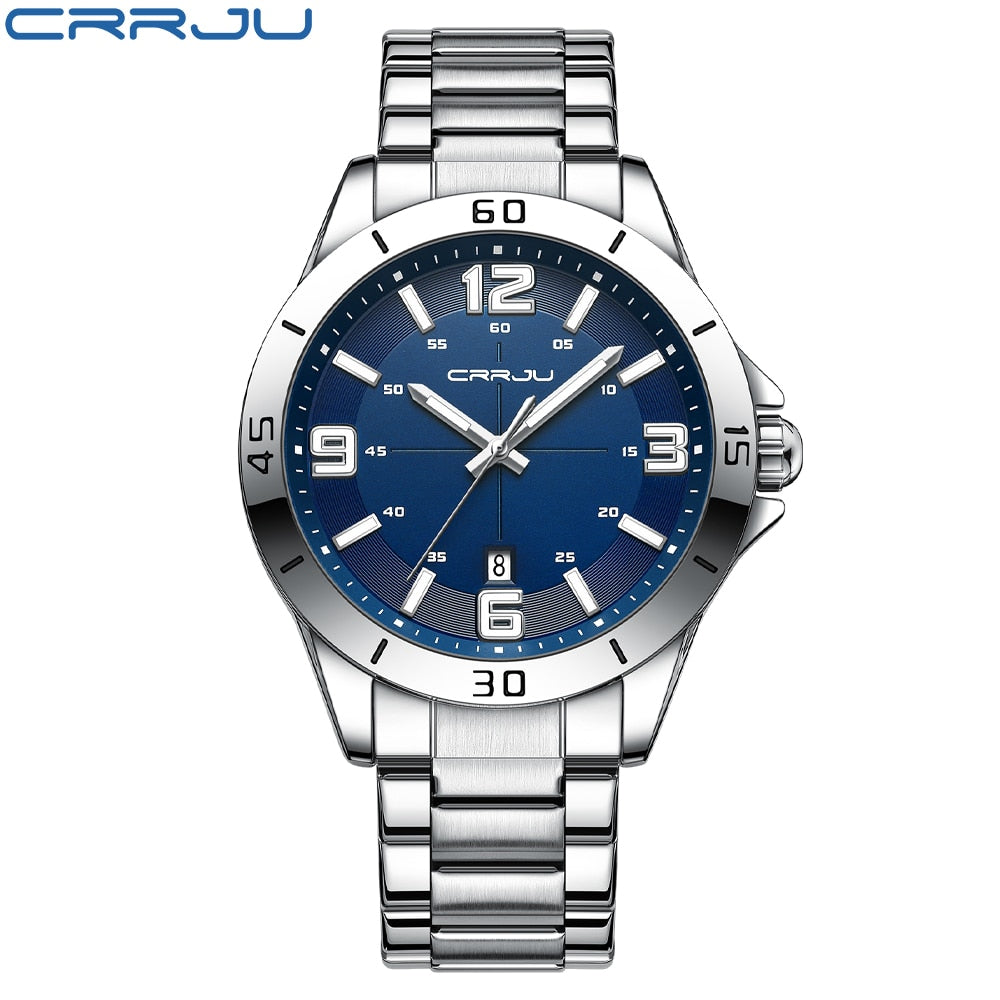 Luxury Stainless Steel Quartz Men's Watch