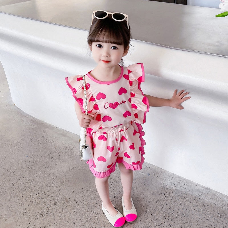 Strawberry Kids 2-Piece Summer Set