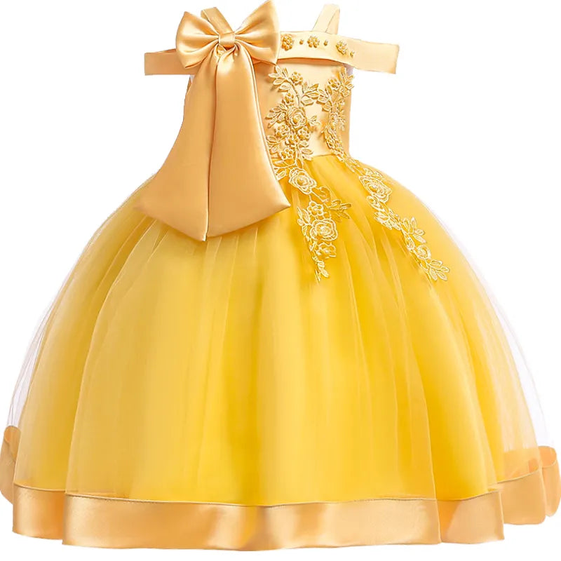 3-10 Years Kids Christmas Party Dresses For Girls