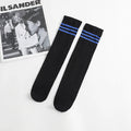 Black blue Stripe