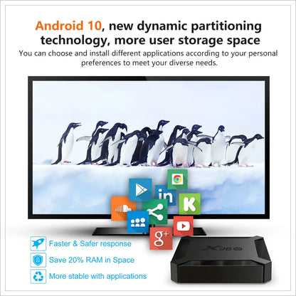 X96Q TV-Box – Android 10.0, Allwinner H313, 4K