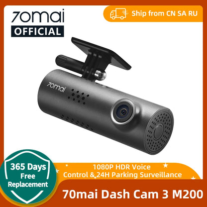 1080P Dash Cam with WiFi - Night Vision & 24h Parking