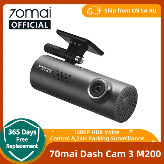 1080P Dash Cam with WiFi - Night Vision & 24h Parking