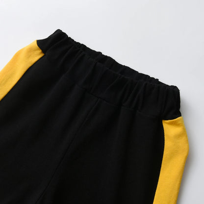 Krone farblich passender 2-teiliger Herbst-Jungen-Langarm-Pullover-Babyanzug