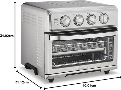 Edelstahl-Luftfritteuse-Toaster-Ofen