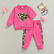 Heart Bead Toddler Girl Outfit