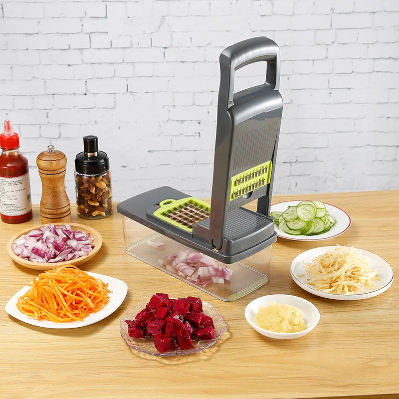 Versatile 16-in-1 Vegetable Chopper and Slicer