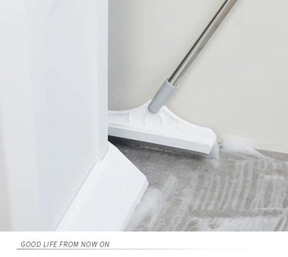 Badezimmer-Bodenbürste mit langem Griff für die Fliesenreinigung