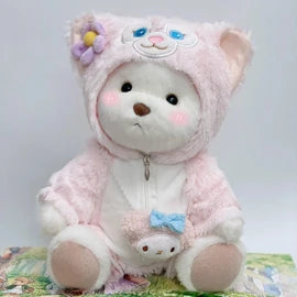 Ensemble poupée et vêtements en peluche Little Bear