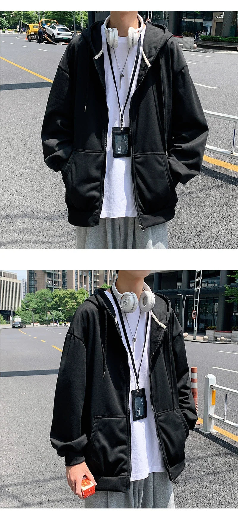Warm Zipper Cardigan for Men