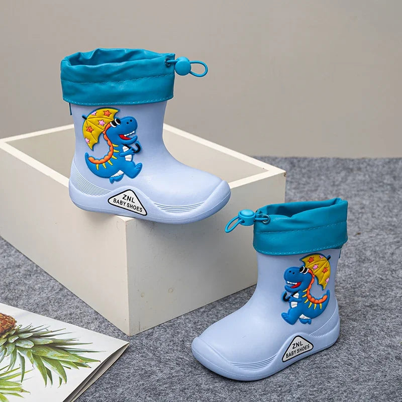 EVA Plush Rain Boots for Kids