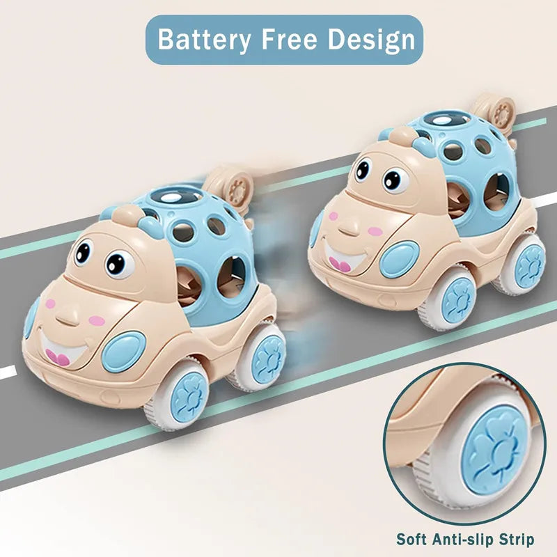 Ensemble de jouets de voiture de course Montessori