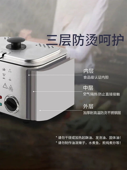 Four à rôtir électrique en acier inoxydable